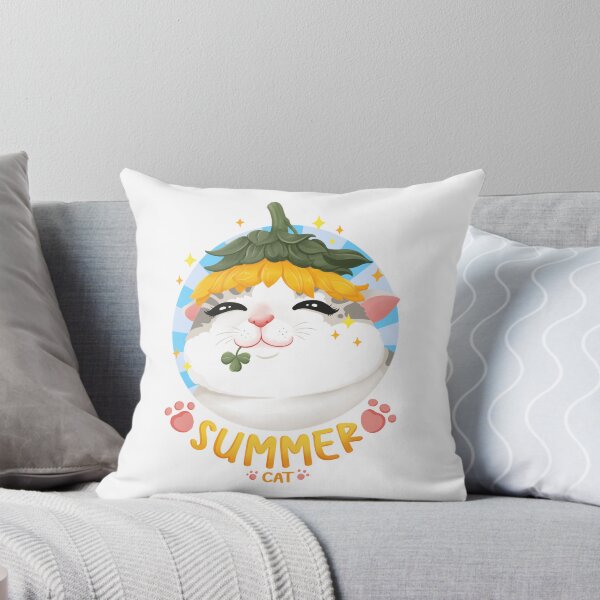 Item preview, Summer Sunflowers Cat designed and sold by Fana Studios.