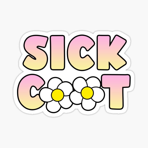 "sick bloke Aussie slang meme phrase Australian pink" Sticker for Sale