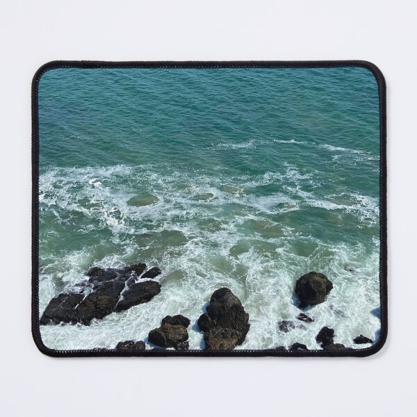 Item preview, Rocky Beach & Ocean Waves California Pacific Sea Photography designed and sold by LoreliDesigns.