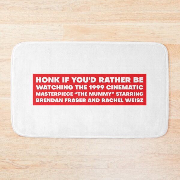Item preview, Honk if you'd rather be watching The Mummy bumper  designed and sold by yass-art.