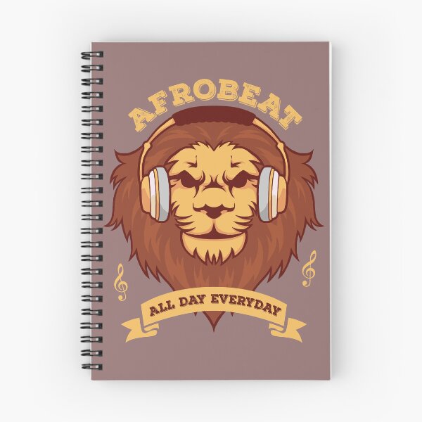 Item preview, Afrobeat All Day Everyday African Dance Music Lion - Black designed and sold by PearlMoonGrapes.