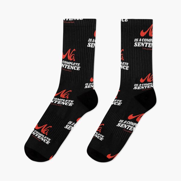 Item preview, No, is a Complete Sentence - Black designed and sold by TheReporter1.