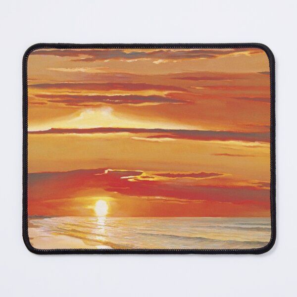 Item preview, Painting Sunset Wave -Oil painting style artwork- beautiful design - decoration for your house and gift for mummy designed and sold by THASSON.