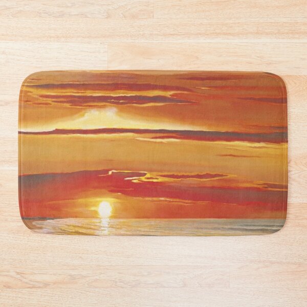Item preview, Painting Sunset Wave -Oil painting style artwork- beautiful design - decoration for your house and gift for mummy designed and sold by THASSON.