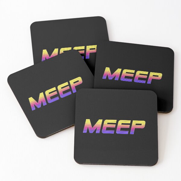 Item preview, Meep Funny Retro Design Runners Joggers Athletes Classic T-Shirt designed and sold by debbieeileenrzp.