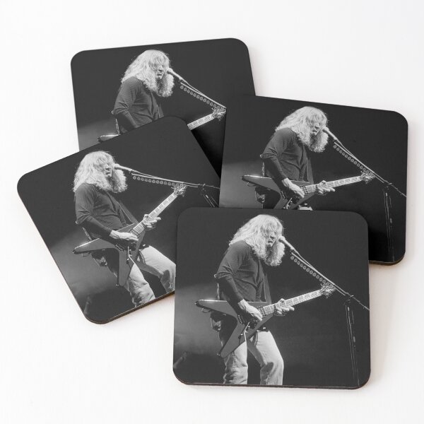 Item preview, Dave Mustaine - BW Photograph designed and sold by ConcertImages.