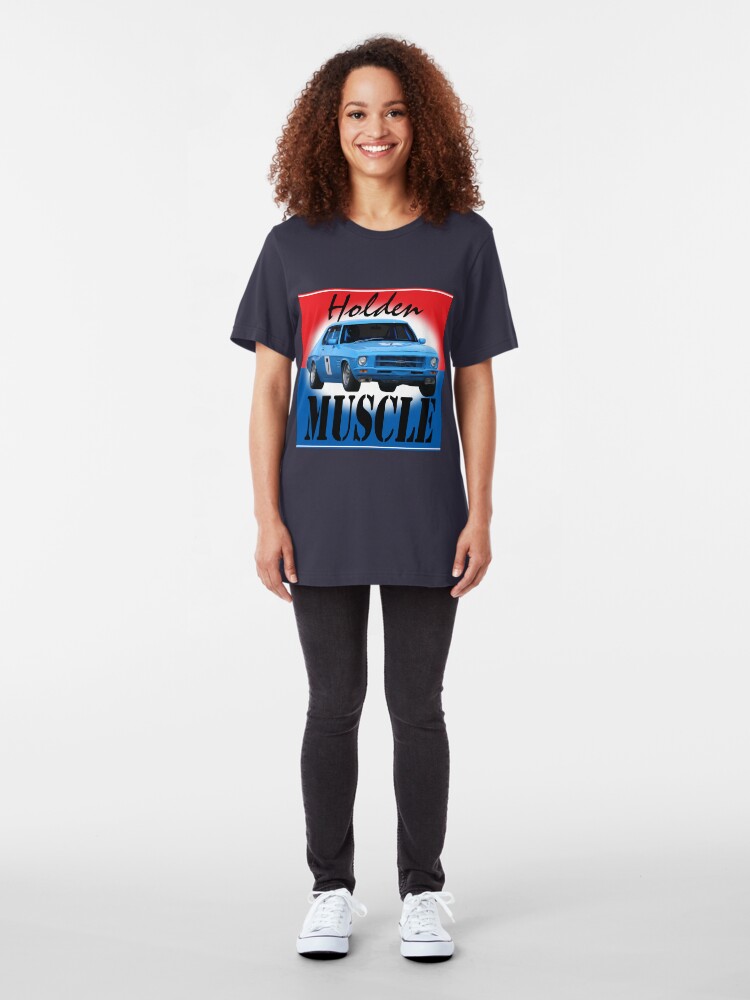 Alternate view of Holden Muscle Car Slim Fit T-Shirt