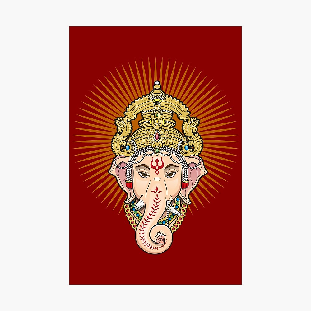 Ganesha head 