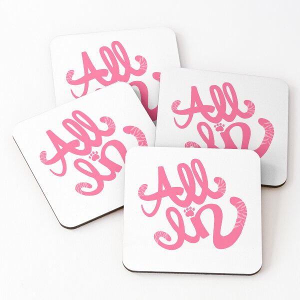 Item preview, all in tiger tails v2 pink designed and sold by emilees.
