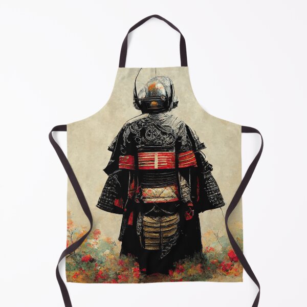 Item preview, Moody lone samurai standing in a meadow looking in the distance  designed and sold by WolfPack-Art.