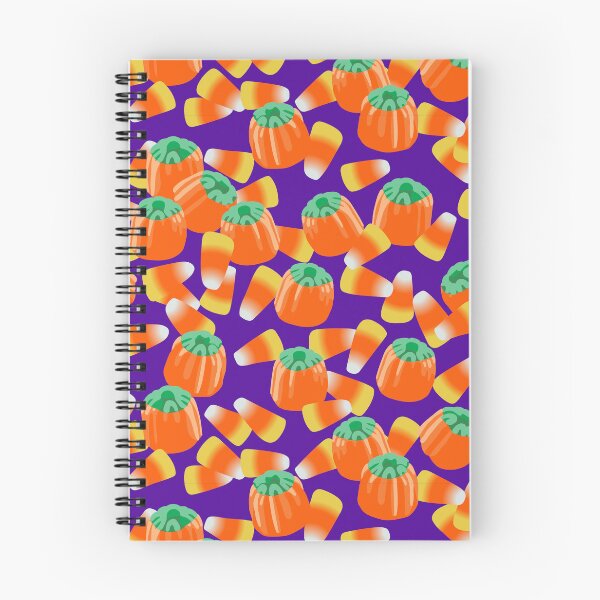 Item preview, Candy Corn and Candy Pumpkins Tile (Purple) designed and sold by Zia Frazier.
