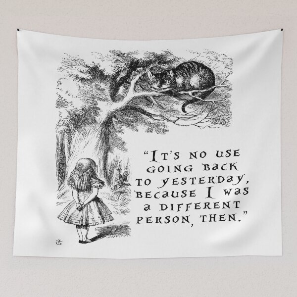 Item preview, No use going back to yesterday designed and sold by peggieprints.