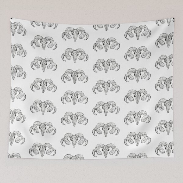 Item preview, Ram Skull designed and sold by sarahawillis.