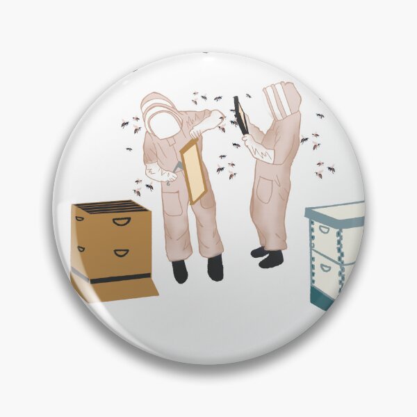 Item preview, Beekeepers Inspection in Neutrals designed and sold by Booneb.