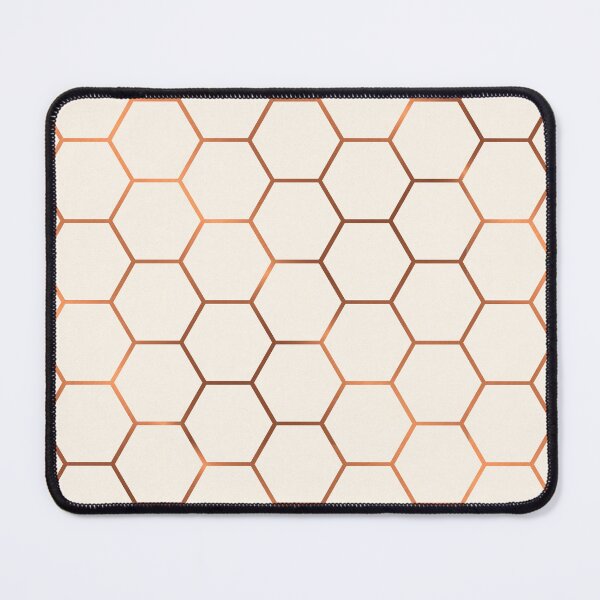 Item preview, Rose gold copper honeycomb designed and sold by peggieprints.