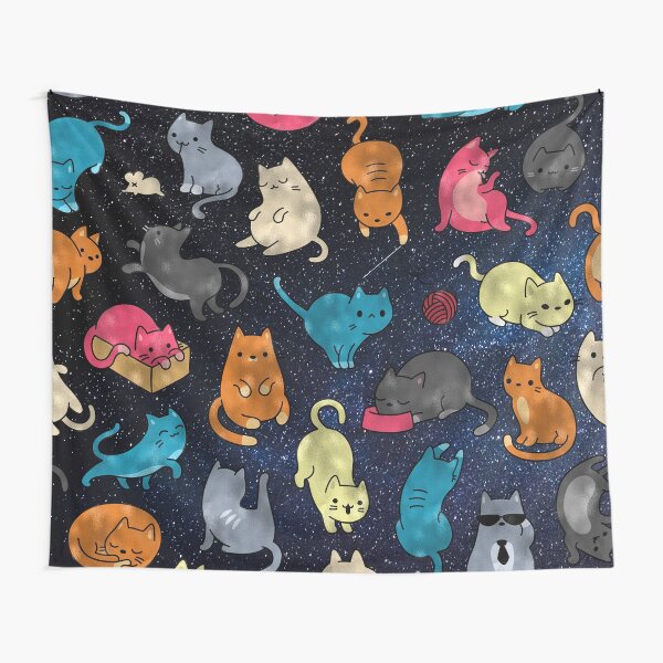 Space cats Tapestry
