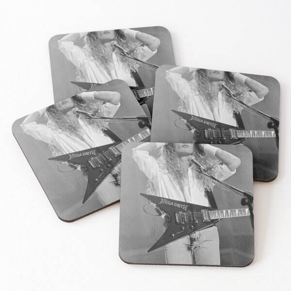 Item preview, Dave Mustaine - BW Photograph designed and sold by ConcertImages.