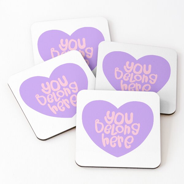 Item preview, you belong here heart designed and sold by shelbiefran.