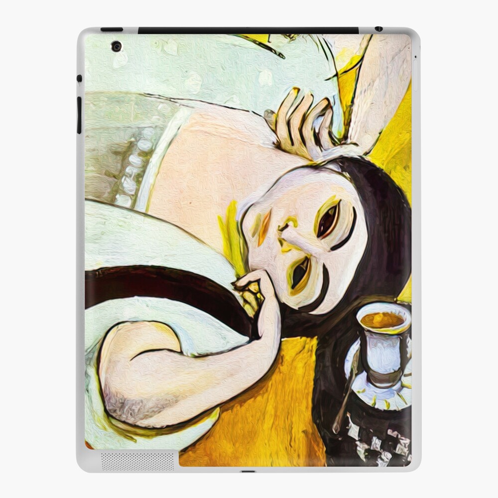 Henri Matisse, laurette s head with a coffee cup, 1914 