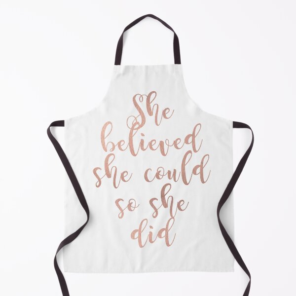 Item preview, Rose gold she believed she could so she did designed and sold by peggieprints.
