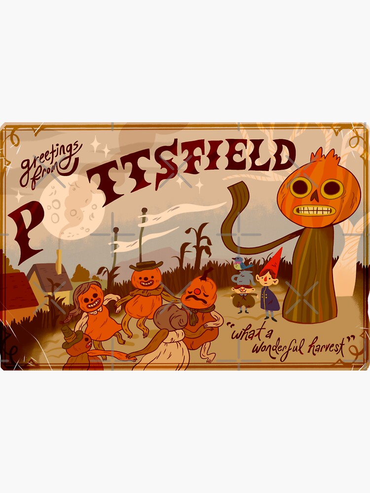 "pottsfield harvest festival Don your vegetables" Sticker for Sale by