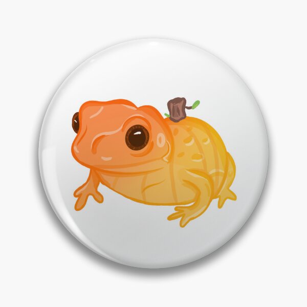Item preview, Pumpkin Frog designed and sold by RoserinArt.