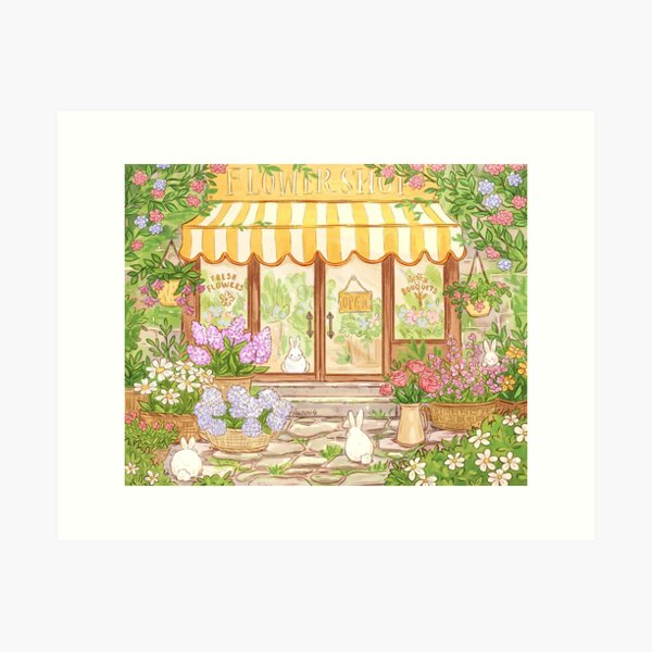 A Flower Shop’s Favourite Customer Art Print