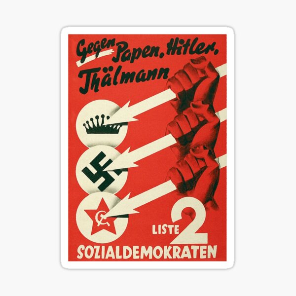 Item preview, Eiserne Front designed and sold by fhateoff.