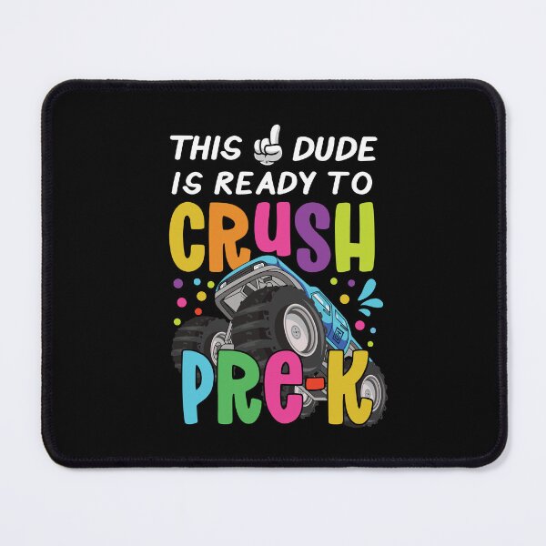 Item preview, This Dude Is Ready To Crush Pre-K designed and sold by Uppercase Tees.