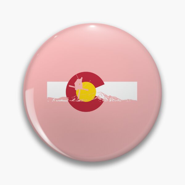 Item preview, Skier - Colorado Flag - Iron Cross   designed and sold by fhateoff.