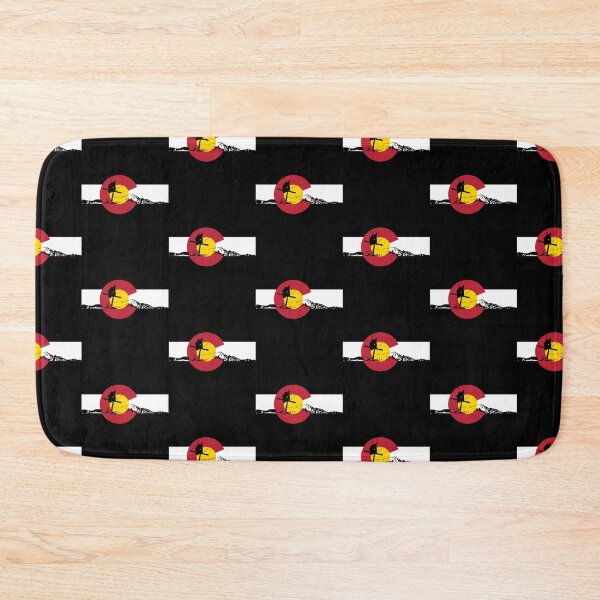 Item preview, Skier - Colorado Flag - Iron Cross   designed and sold by fhateoff.