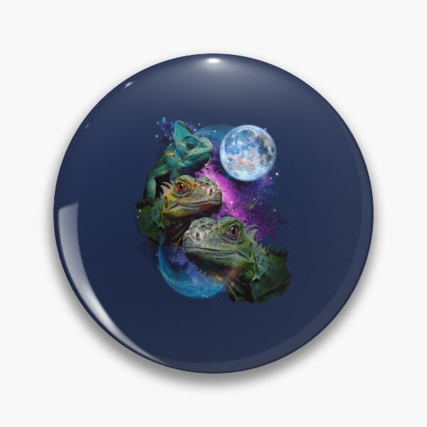 Item preview, 3 Moon Iguana Funny Reptile Lizard Animal Lovers designed and sold by TippyBow.