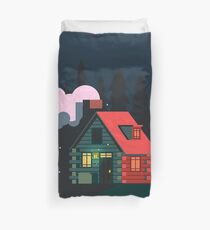 Log Cabin Home Duvet Cover