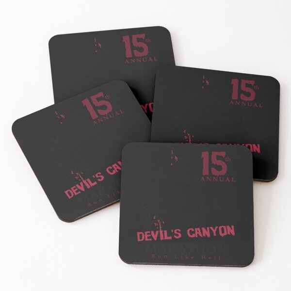 Item preview, Pegatina 15.a película anual de comedia de maratón de Devil's Canyon Marathon Design designed and sold by gusplawn5.