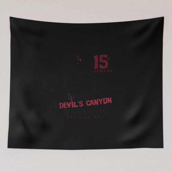Item preview, Pegatina 15.a película anual de comedia de maratón de Devil's Canyon Marathon Design designed and sold by gusplawn5.