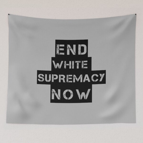 Item preview, End White Supremacy - Equal Rights Anti Racism    designed and sold by fhateoff.