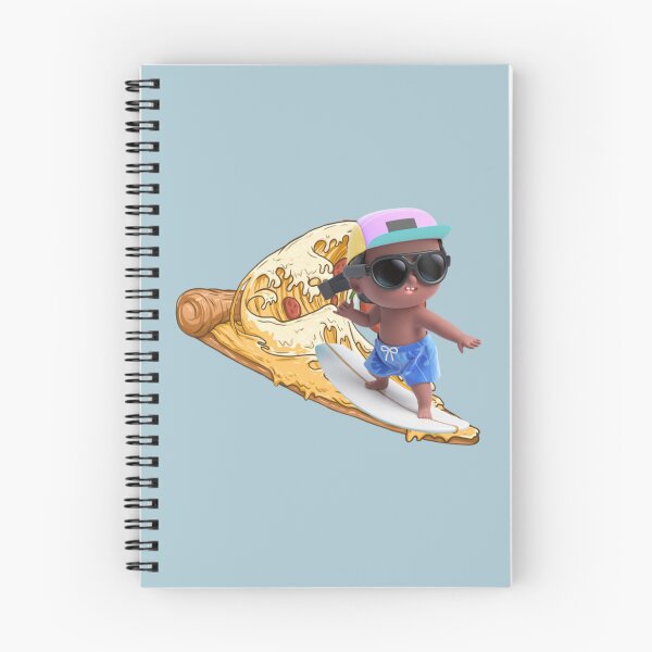 Item preview, Surfer Boy Pizza Premium  designed and sold by KelseyShaArt.