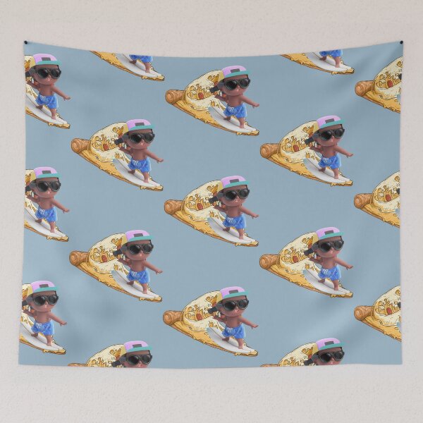 Item preview, Surfer Boy Pizza Premium  designed and sold by KelseyShaArt.