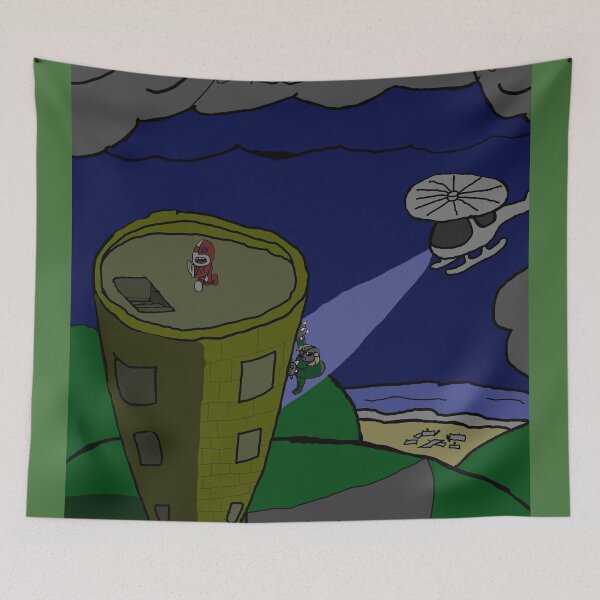 Item preview, Seaside Tower designed and sold by ToonDoode.