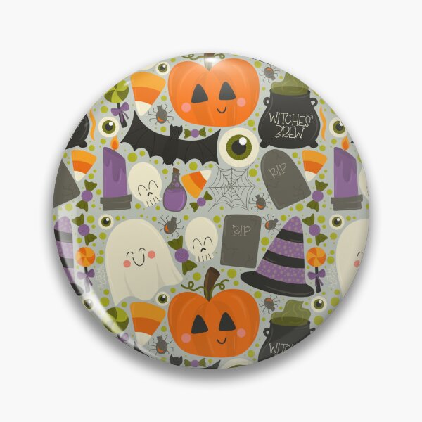 Item preview, Halloween Cute Pattern designed and sold by sunandpenlines.