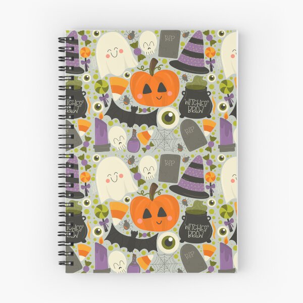 Item preview, Halloween Cute Pattern designed and sold by sunandpenlines.