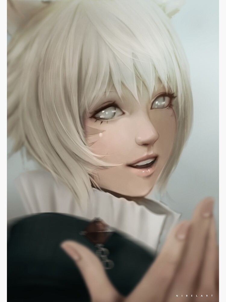 "Y'shtola " Poster by NibelArt | Redbubble