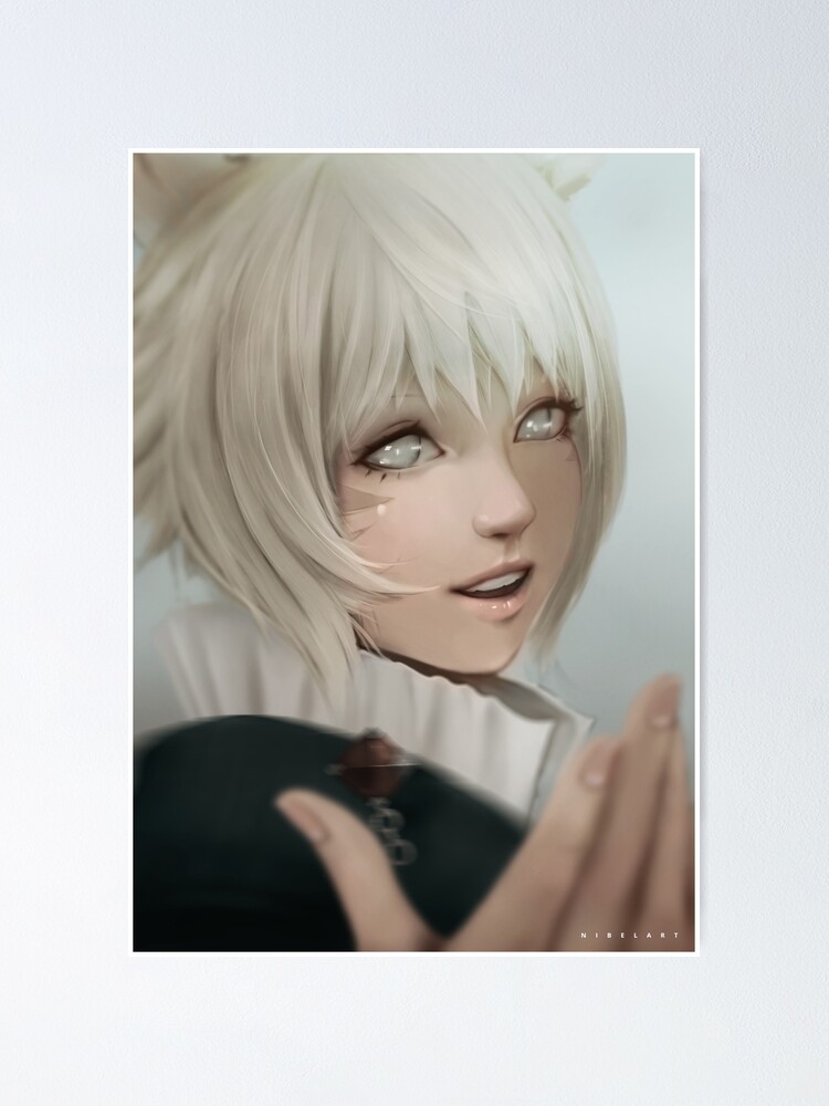 "Y'shtola " Poster by NibelArt | Redbubble