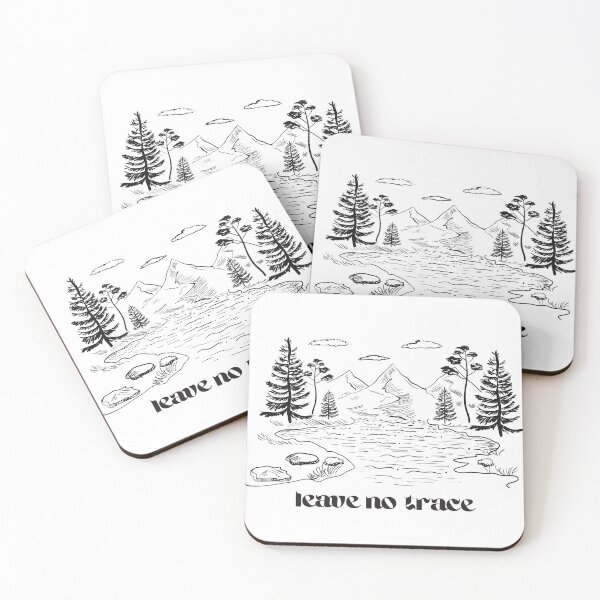 Item preview, leave no trace respect nature  designed and sold by ashcmille.