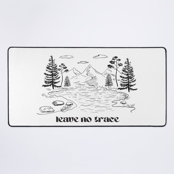 Aperçu de l'œuvre ne laisser aucune trace respecter la nature créée et vendue par ashcmille.