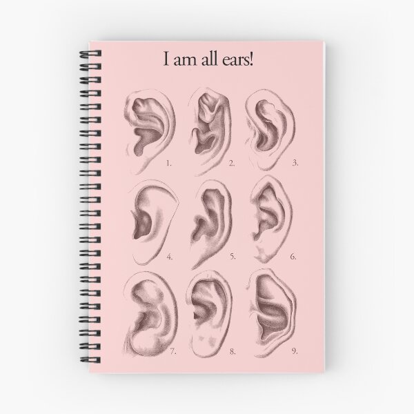 Item preview, I am all ears, eager to hear and a good listener.  designed and sold by Luggnagg.