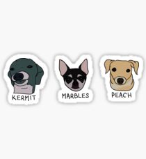 Jennas Hunde + Namen (Sticker Pack) Sticker