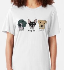 Teppich, Papaya und der Tote Slim Fit T-Shirt