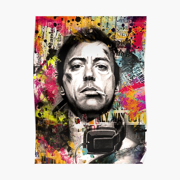 "POP ART Robert Downey jr " Poster for Sale by NoraMohammed Redbubble