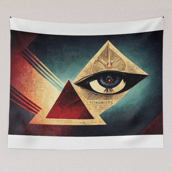 Item preview, Illuminati Triangle designed and sold by nwoimages.